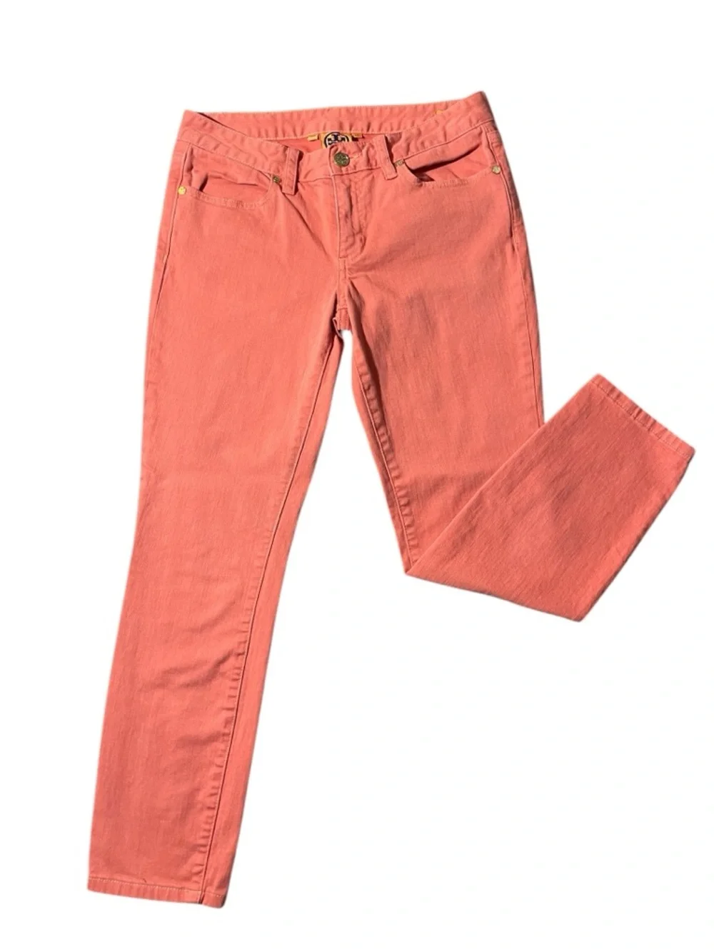 C1- Women’s Coral Slim cropped skinny jeans waist size 27 small sm